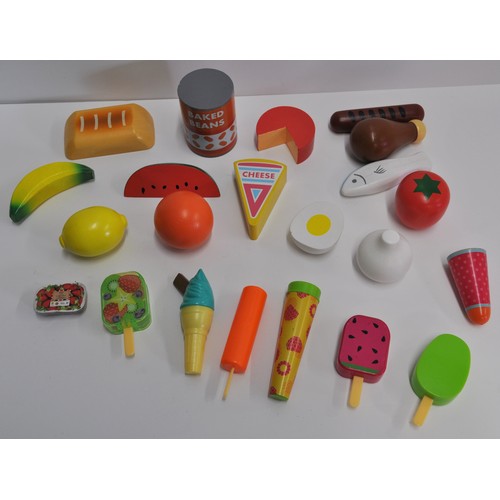 65 - Great Little Trading Company Kitchen / Puppet Theatre with accessories/wooden fruits etc/puppets and... 