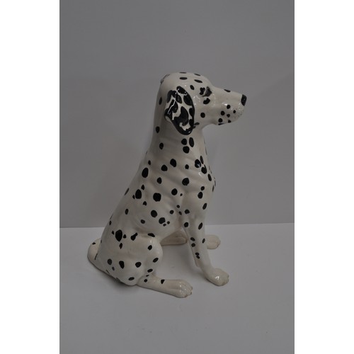 14 - A substantial  Royal Doulton Dalmatian dog in sitting pose  No 2271 stamped to base, approx H35cm