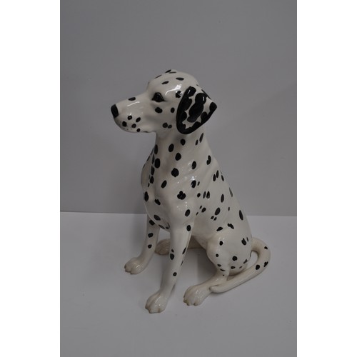 14 - A substantial  Royal Doulton Dalmatian dog in sitting pose  No 2271 stamped to base, approx H35cm