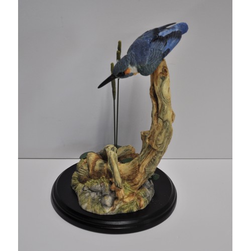 15 - Teviotadale figure of a kingfisher complete with box and packaging approx height 23cm