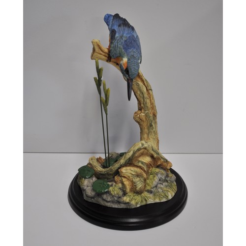 15 - Teviotadale figure of a kingfisher complete with box and packaging approx height 23cm