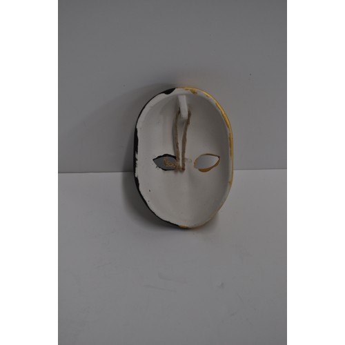 50 - A collection of  hand painted masks.