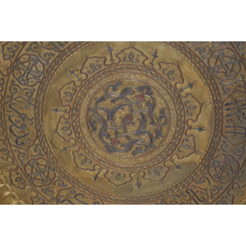 59 - Middle Eastern Charger, possibly Syrian, approx. size 70cm diameter