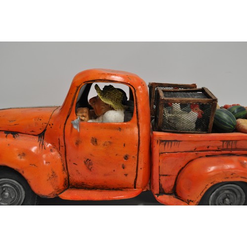 89 - Limited Edition Guillermo Forchino collector's series model harvest truckload vehicle no. 01024 and ... 