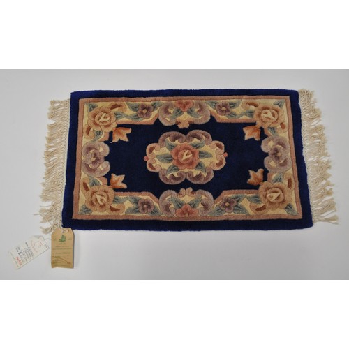 183 - Eastern Kayam Tientsin Rug. Approx size 78cm x 48cm