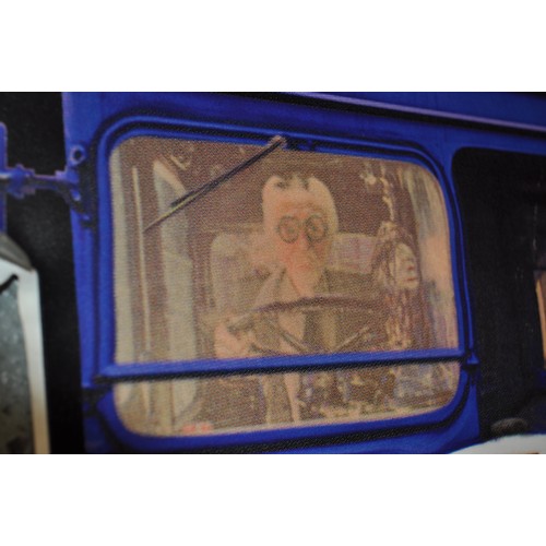 201 - RARE Harry Potter and The Prisoner of Azkaban promotional Knight Bus window sticker still with prote... 