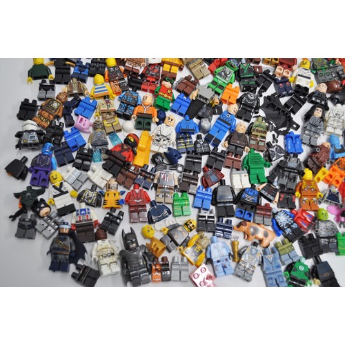 153 - Quantity of Lego Figures including DC comics, Marvel, Star wars, Lego ninjago etc (include other mak... 