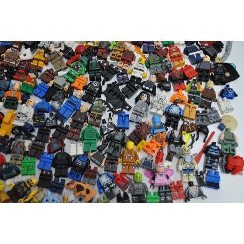 153 - Quantity of Lego Figures including DC comics, Marvel, Star wars, Lego ninjago etc (include other mak... 