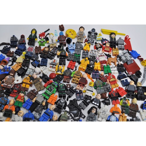 153 - Quantity of Lego Figures including DC comics, Marvel, Star wars, Lego ninjago etc (include other mak... 