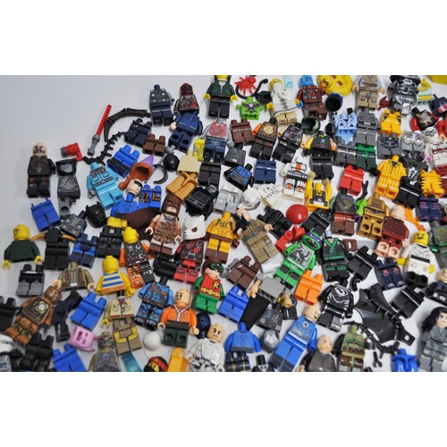 153 - Quantity of Lego Figures including DC comics, Marvel, Star wars, Lego ninjago etc (include other mak... 