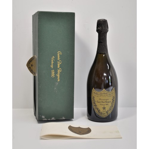 134 - Dom Perignon Vintage champagne 1990 bottle, boxed