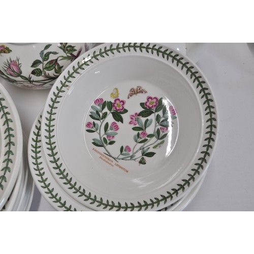 87 - Large quantity of Portmeirion Botanic Garden items to include tea pots, coffee pots, cups, plates in... 