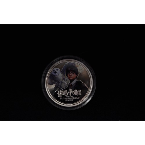 53 - Westminster Collection - Harry Potter 1 0z Silver commemorative Coin, Struck on 4 November 2021 the ... 