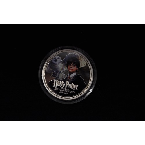 54 - Westminster Collection - Harry Potter 1 0z Silver commemorative Coin, Struck on 4 November 2021 the ... 