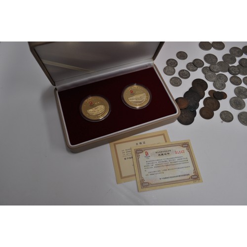 83 - Mixed coinage to include shillings/two shillings predominately pre 1947, coins from around the world... 