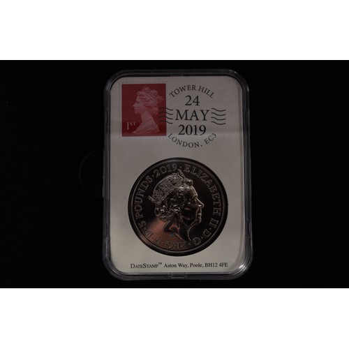 104 - Westminster DateStamp  - 2019 Queen Victoria £5 Datestamp Issue 24.05 2019, boxed in capsule with Ce... 