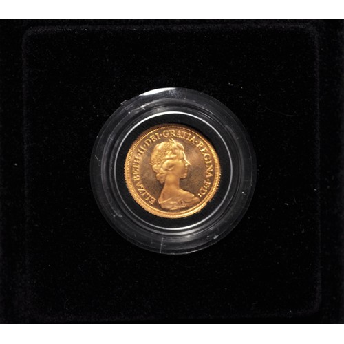 161 - 22ct gold sovereign coin, Elizabeth II, 1979. Approx weight 8g