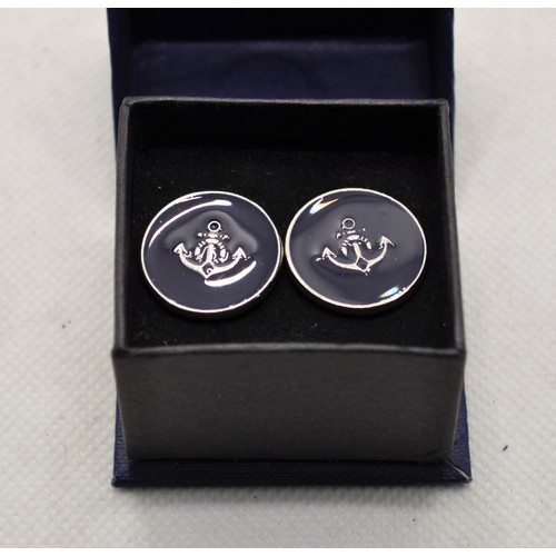 170 - Boxed cufflinks to include two sets of 925 silver Royal Mail cufflinks by Royal Mint, together with ... 