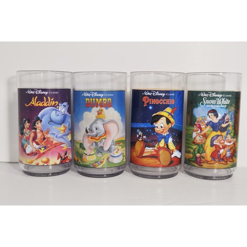 5 - Complete set of boxed x9 Walt Disney Burger King Collectors series beakers depicting Snow White, Pet... 