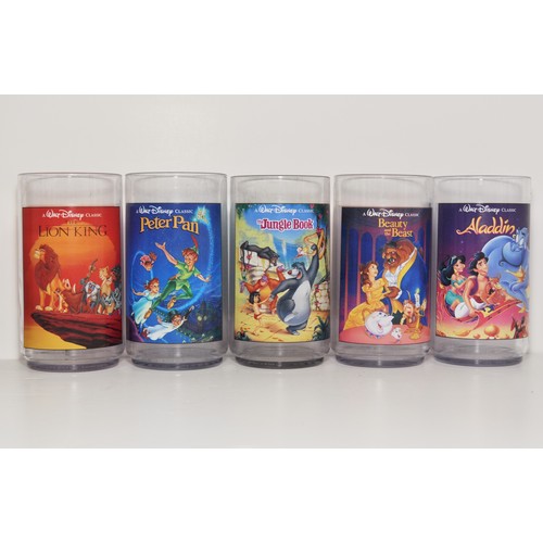 5 - Complete set of boxed x9 Walt Disney Burger King Collectors series beakers depicting Snow White, Pet... 