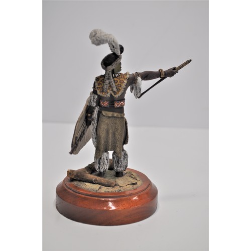 31 - Chas Stadden hand painted figures - Private marching order 24th regiment on foot 1879, Drummer Scots... 