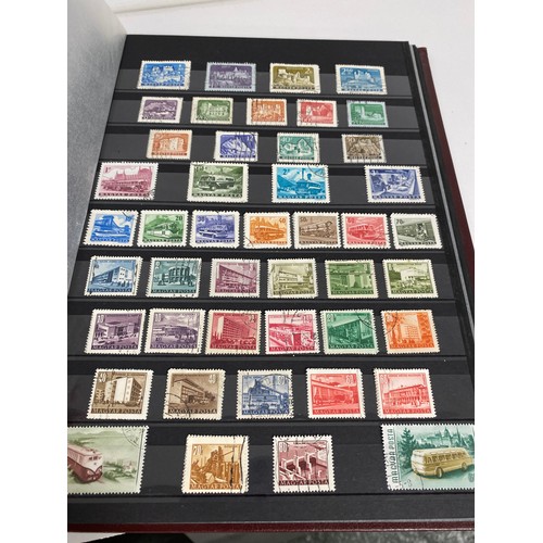 33 - Various Stamp albums containing a mix of UK and stamps from around the world as follows:
x4 UK and B... 