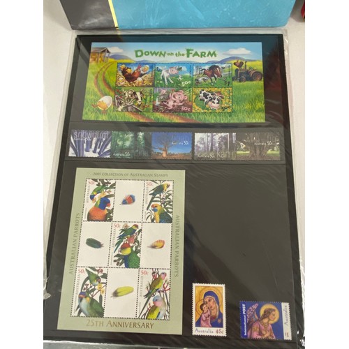 36 - 2005 25th anniversary collection of Australian book and stamps packaged and unopened together with 2... 