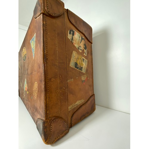 66 - Sir Arthur William Hill KCMG FRS FLS - Unique, one-of-a-kind antique travelling case that features v... 