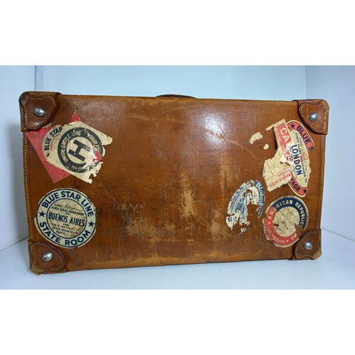 66 - Sir Arthur William Hill KCMG FRS FLS - Unique, one-of-a-kind antique travelling case that features v... 