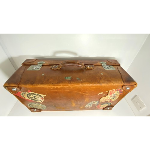 66 - Sir Arthur William Hill KCMG FRS FLS - Unique, one-of-a-kind antique travelling case that features v... 