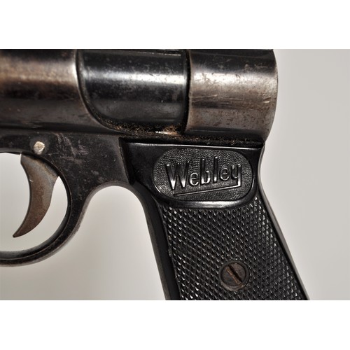 86 - Webley 'Junior' .177 cal pellet air pistol marked 'Webley & Scott LTD Birmingham' numbered 48