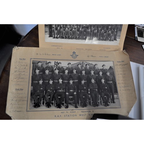 104 - RARE - Medals, possessions and personal documents pertaining to SAC A J Ilett, RAF. 
Items include; ... 