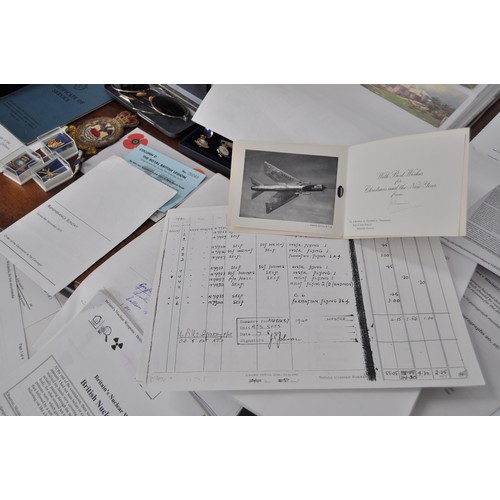 104 - RARE - Medals, possessions and personal documents pertaining to SAC A J Ilett, RAF. 
Items include; ... 