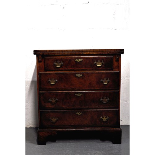 106 - Antique Georgian style desk/writing table, one short over three long drawers. Approx H78cm x W69cm x... 