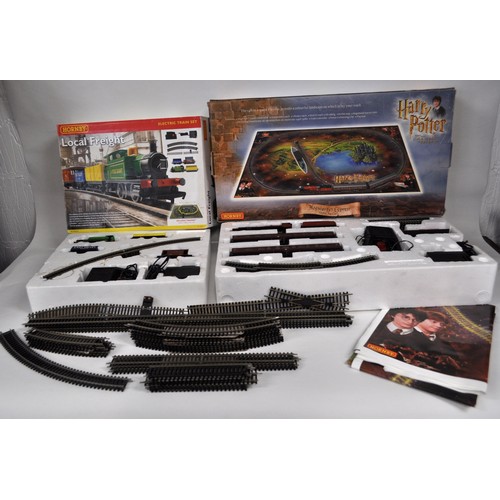 62 - Boxed Hornby Harry Potter and the Chamber of Secrets Hogwarts Express Electric Train Set, together w... 