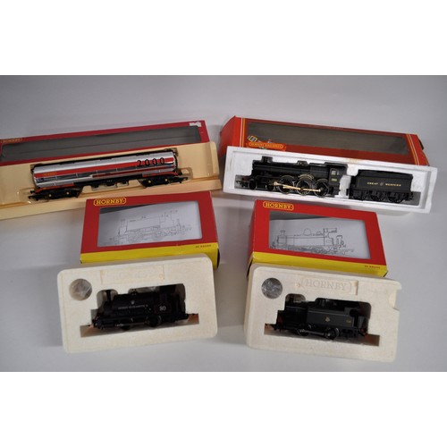 65 - Group of 00 gauge Hornby boxed items -   R2665 328 Loco with figures, R2597 Queen Elizabeth II with ... 