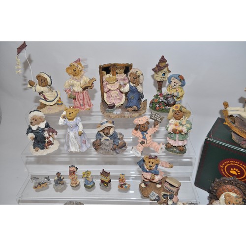 12 - Quantity of Boyds Bears & friends figures from The Bearstone Collection, some limited edition