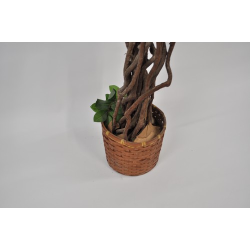 64 - Artificial Ficus tree of substantial size, approx H160cm