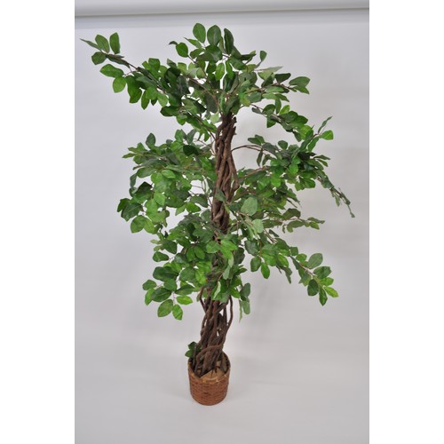 64 - Artificial Ficus tree of substantial size, approx H160cm