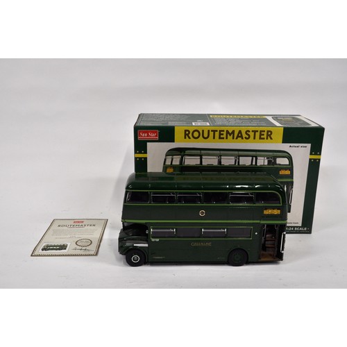 77 - Sun Star Routemaster model 2904, Limited Edition 1388/5000, with  certificate,  scale 1:24diecast re... 