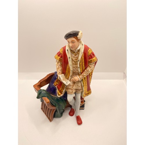 383 - Royal Doulton Edward VI figure, with certificate 0284, model HN4263