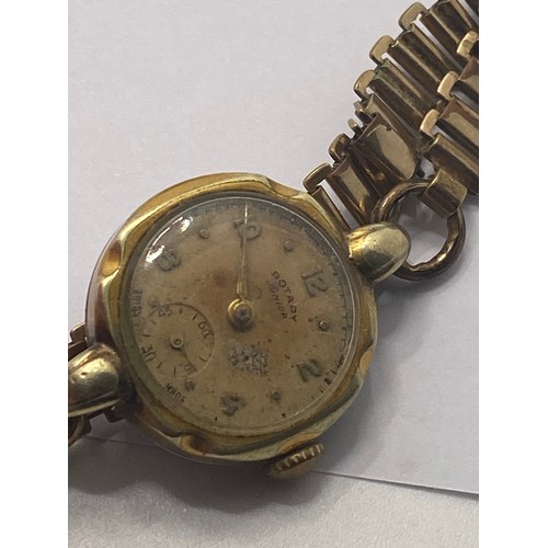 391 - A group of vintage watches to include a ladies Rolex stamped FC4791876 to back, a military-style Win... 