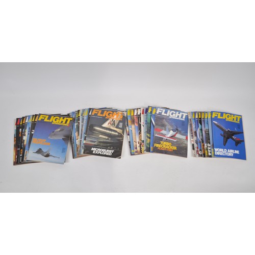 61 - x40 Flight International Magazines for 1984