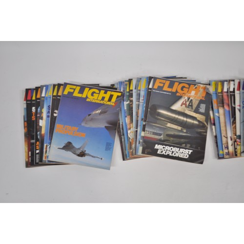 61 - x40 Flight International Magazines for 1984