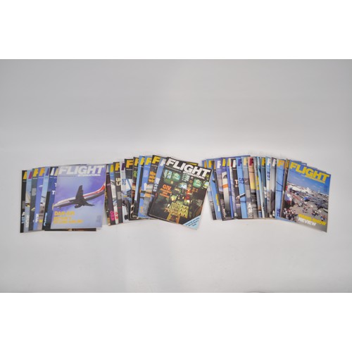 62 - x39 Flight International Magazines for 1985