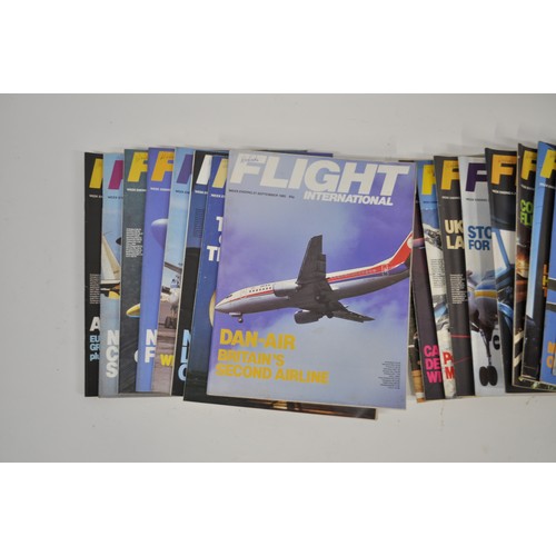 62 - x39 Flight International Magazines for 1985