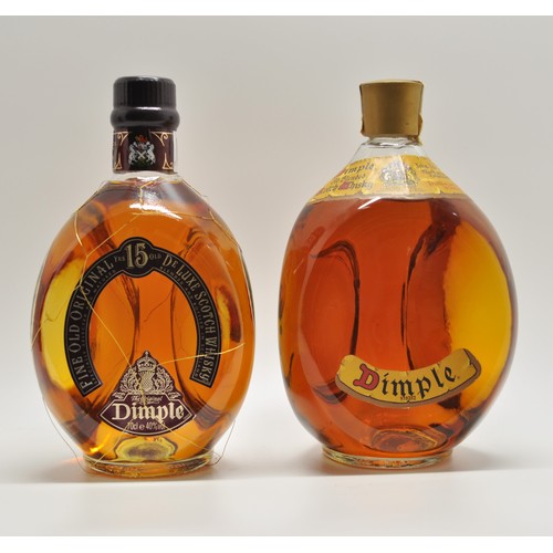 92 - 1970's 1L bottle of John Haig Dimple scotch whisky together with a boxed 70cl bottle of Dimple 15 ye... 