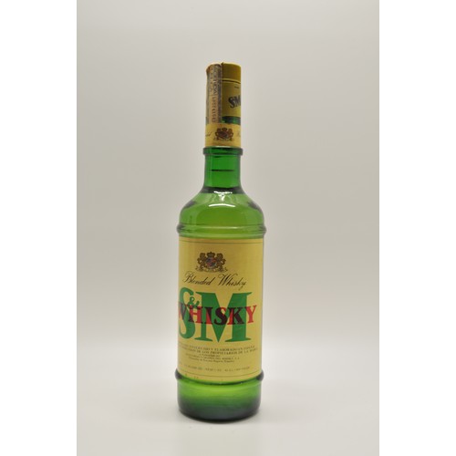 97 - S&M Blended Whisky - 84° proof, 1 litre bottle