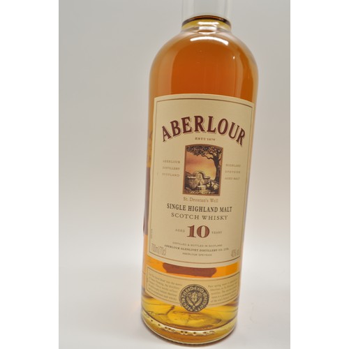 102 - Aberlour Highland Single Malt Scotch whisky aged 10 years in tube. c.1990s together with 70cl bottle... 