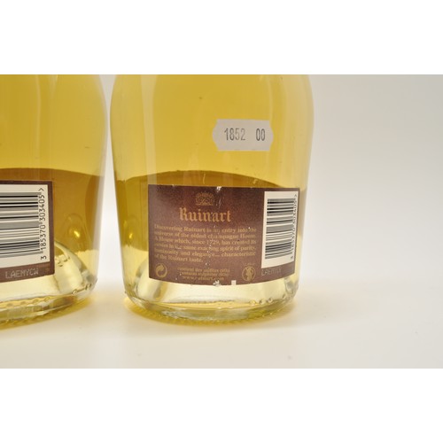 108 - x2 bottles of Ruinart Champagne, 750ml 12% vol